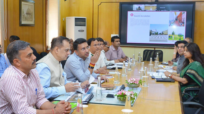 Rajasthan CS reviews cleanliness survey-related activities in four cities